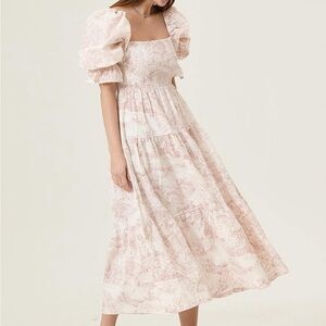 NOTHING FITS BUT Women’s Cotton Linen Kiko Maternity or Postpartum Dress